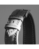 Watchstrap Hirsch HERITAGE grey 20mm