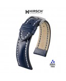 Watchstrap Hirsch Heavy Calf blue 24mm