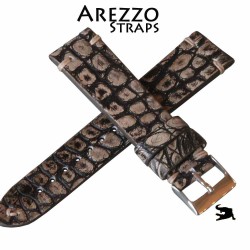 Arezzo DARKGATOR 20mm Alligator Beige