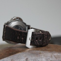 Watchstrap Arezzo Crackle 22mm Buffalo Leather