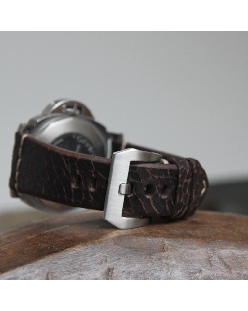Bracelet Arezzo CRACKLE 22mm Cuir Craquelé