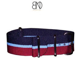 NATO Strap 20mm Blue Red and blue line