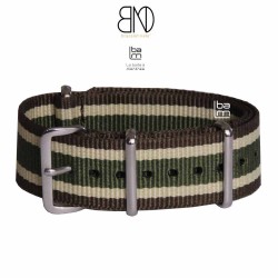 NATO Strap Kaki and beige vintage 20mm