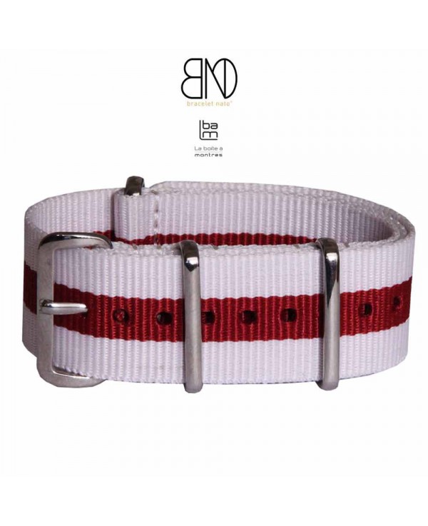 NATO 20mm blanc centre rouge