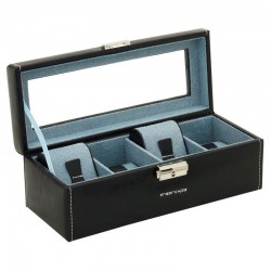 Black watchbox for 4 watches