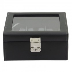 Black watchbox for 6 watches