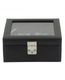 Black watchbox for 6 watches