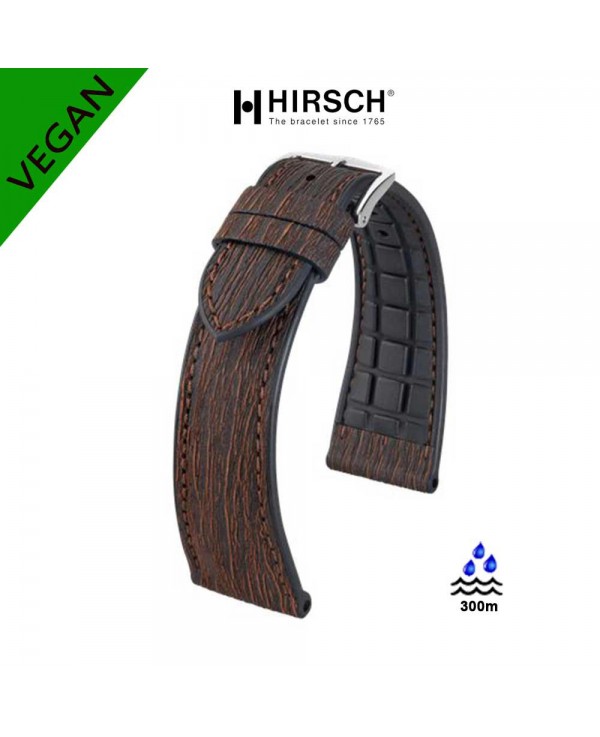 Watchstrap Hirsch BARK eucalyptus VEGAN 20mm Watchstrap Hirsch BARK eucalyptus VEGAN 20mm