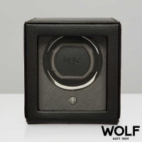 Remontoir WOLF pour 1 montre avec vitre NOIR