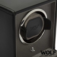 Remontoir WOLF pour 1 montre avec vitre NOIR