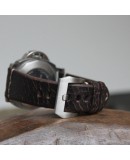 Watchstrap Arezzo Crackle 24mm Buffalo Leather