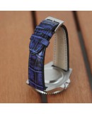 Watchstrap AREZZO PATINO blue 20mm