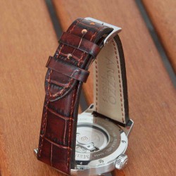 Bracelet montre AREZZO PATINO marron 22mm