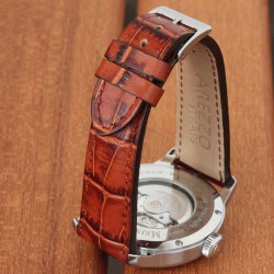 Watchstrap AREZZO PATINO honey 20mm