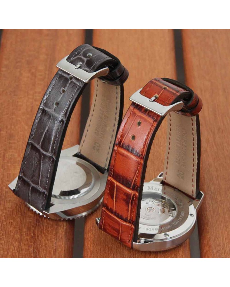 Watchstrap AREZZO PATINO honey 20mm