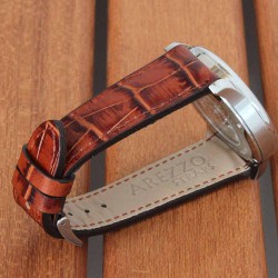 Watchstrap AREZZO PATINO honey 20mm