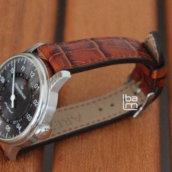 Watchstrap AREZZO PATINO honey 22mm