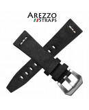 Bracelet montre AREZZO SAFARI noir 20mm