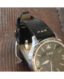 Bracelet montre AREZZO SAFARI noir 22mm