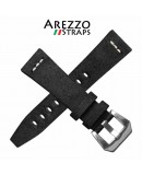 Bracelet montre AREZZO SAFARI noir 24mm
