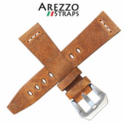 Bracelet montre AREZZO SAFARI miel 24mm