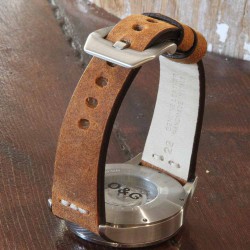 Bracelet montre AREZZO SAFARI miel 24mm