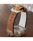 Watchstrap AREZZO SAFARI honey 24mm