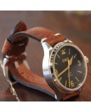Bracelet montre AREZZO BUFFALO marron 24mm