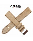 Bracelet AREZZO NUBUCK SLIM beige 18mm