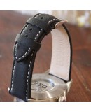 Watchstrap AREZZO RICCARDO black 20mm