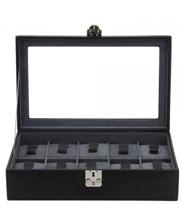 Watch Box leather and glass for 10 watches Fried23 Watch Box leather and glass for 10 watches Fried23