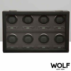 Watchwinder WOLF AXIS 8 black