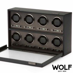 Watchwinder WOLF AXIS 8 black