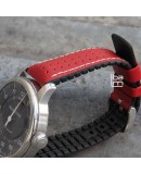 Watchstrap Hirsch TIGER RED 20mm 