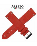 AREZZO NUBUCK Vintage RED 20mm