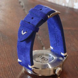 AREZZO NUBUCK Vintage BLUE 20mm