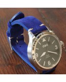 AREZZO NUBUCK Vintage BLUE 20mm