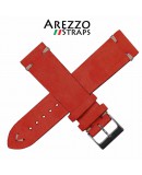 AREZZO NUBUCK Vintage RED 22mm