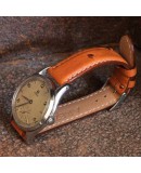 Watchstrap BIRDY OSTRICH honey 18mm