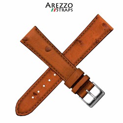 Watchstrap BIRDY OSTRICH honey 18mm