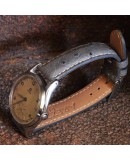 Watchstrap BIRDY OSTRICH grey 18mm