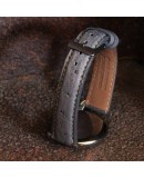 Watchstrap BIRDY OSTRICH grey 20mm