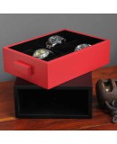 Drawer 6 watches Slipcase black and red Drawer 6 watches Slipcase black and red