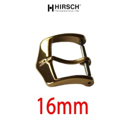 Watch Buckle Hirsch 16mm gold color 