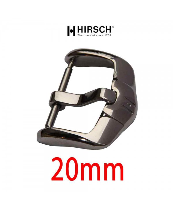 Buckle Hirsch 20mm ACTIVE  stainless steel