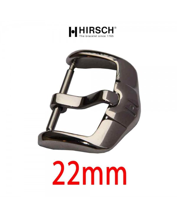 Buckle Hirsch 22mm ACTIVE stainless steel