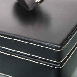 Watch Box black leather for 10 watch Friedrich