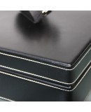 Watch Box black leather for 10 watch Friedrich