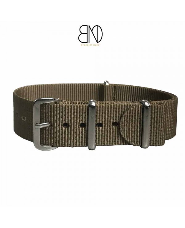 NATO Strap military KAKI brown 20mm