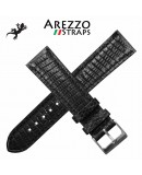 Bracelet lezard KOMODO AREZZO noir18mm